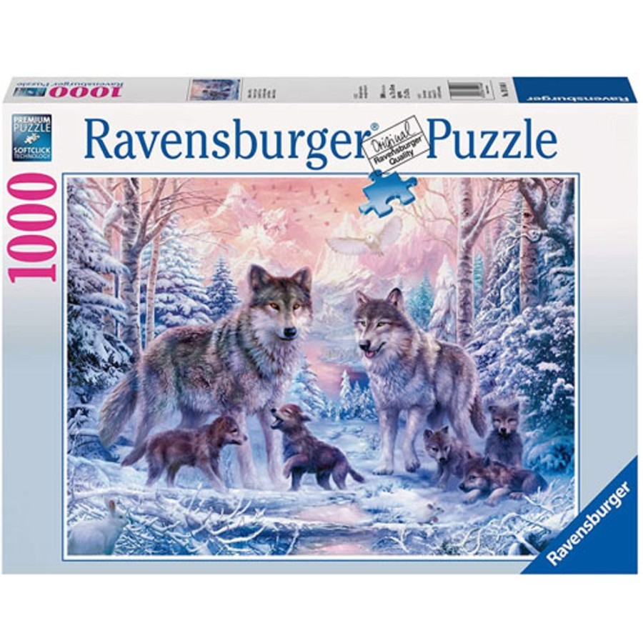 By Category Ravensburger | Ravensburger - Arctic Wolves Puzzle (1000 Pieces)