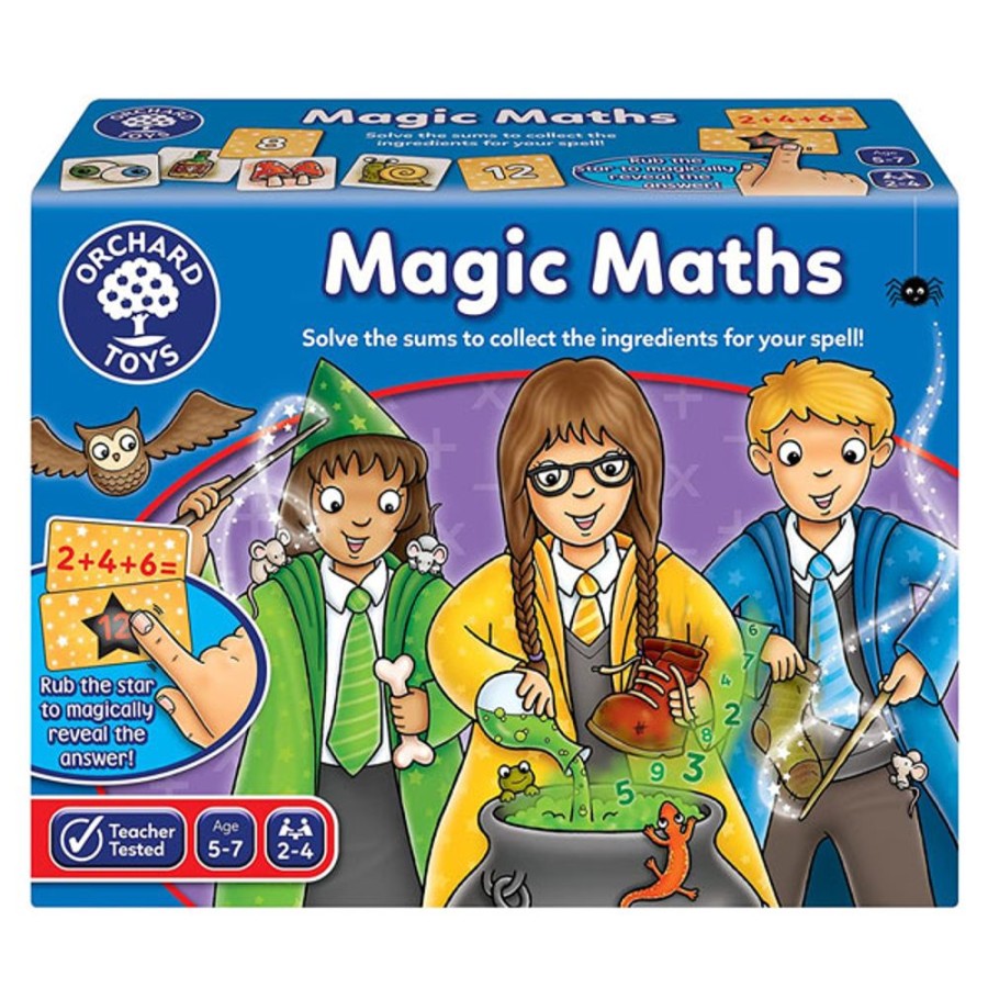 By Category Orchard Toys | Orchard Toys - Magic Maths (5-7 Yrs, 2-4 Players)