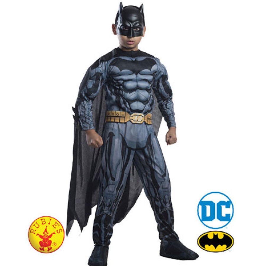 By Category Rubies Deerfield | Dc Comics Deluxe Batman Child Costume - Size 3-5 (3 To 5 Years)